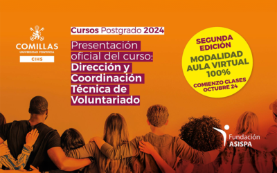 Presentación oficial del curso de postgrado en Dirección y Coordinación Técnica de Voluntariado