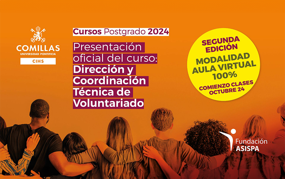 Presentación oficial del curso de postgrado en Dirección y Coordinación Técnica de Voluntariado