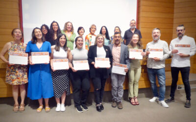 Acto de graduación de la primera promoción del curso de postgrado en Dirección y Coordinación Técnica de Voluntariado