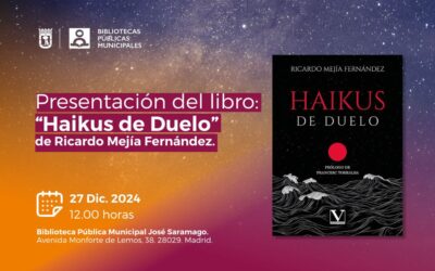 Presentación del libro «Haikus de Duelo» de Ricardo Mejía Fernández