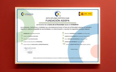 Fundación ASISPA renueva su compromiso con la diversidad e inclusión firmando la Carta de la Diversidad 2025-2026