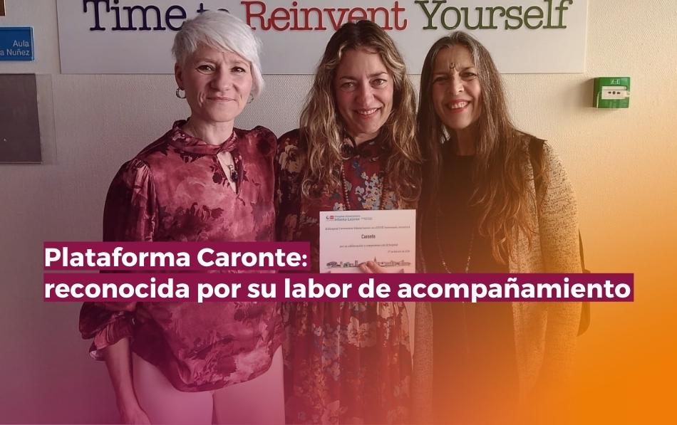 La Plataforma Caronte, reconocida en el XVIII Aniversario del Hospital Universitario Infanta Leonor