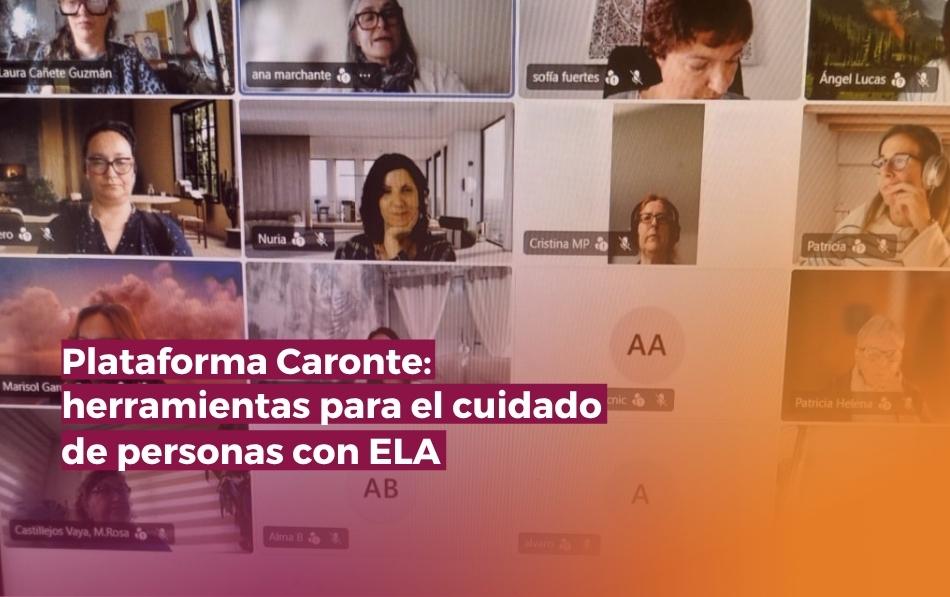 Encuentro formativo online sobre acompañamiento a pacientes con ELA